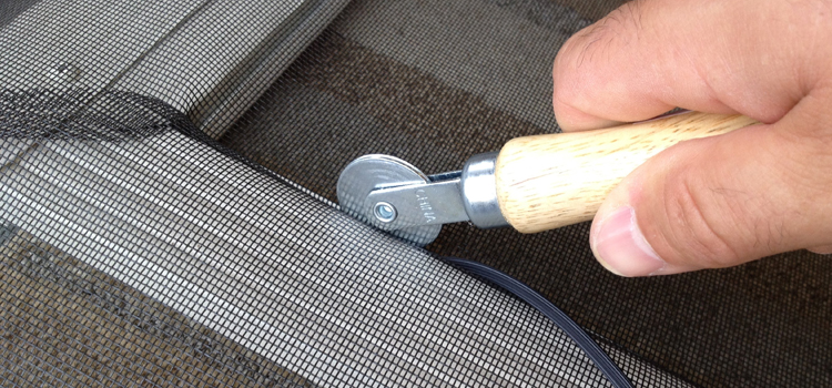 metal screen door repair in Castaic