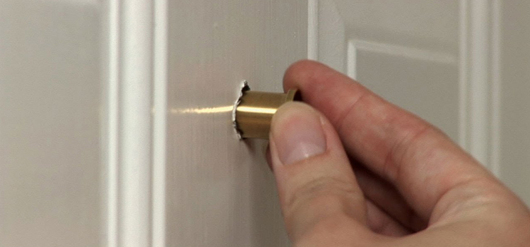 peephole door repair in Castaic